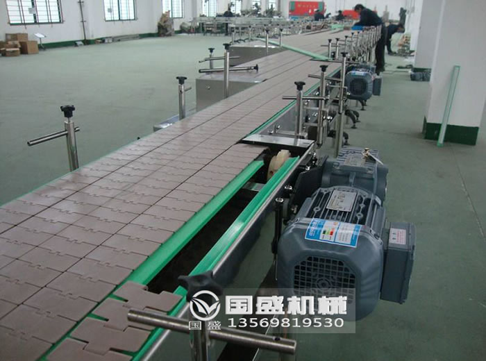 耐高溫食品鏈板輸送機 耐高溫食品鏈板輸送機